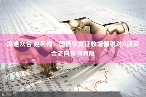海通众合 赵冬梅：国债恢复征收增值税对A股资金流向影响有限